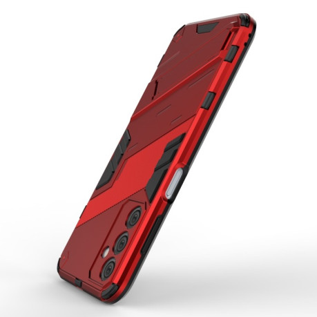 Противоударный чехол Punk Armor для Samsung Galaxy M14 5G - красный