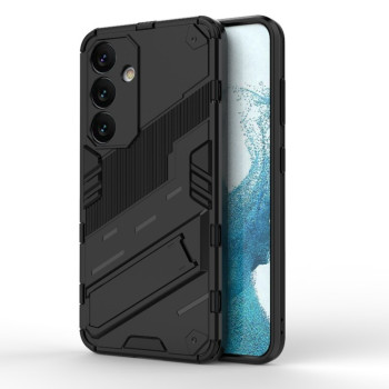 Протиударний чохол Punk Armor з підставкою на Samsung Galaxy S24 5G - чорний