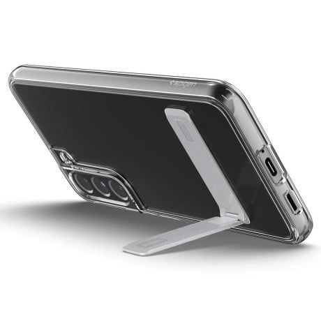 Оригінальний чохол Spigen Ultra Hybrid S для Samsung Galaxy S22 Plus - Crystal Clear