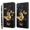 Чохол-книжка 3D Painting для OPPO A16 / A16s / A54s - Golden Swallow Butterfly