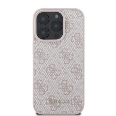 Оригинальный чехол Guess 4G Classic на iPhone 16 Pro Max - Pink