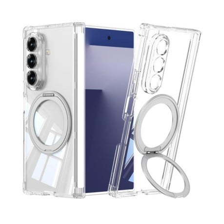 Прозорий чохол з MagSafe посилені кути Airbag з підставкою на Samsung Galaxy Fold7 5G