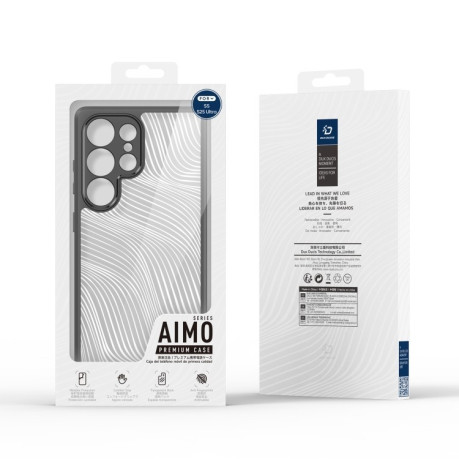 Противоударный чехол DUX DUCIS Aimo Series для Samsung Galaxy S25 Ultra 5G - черный
