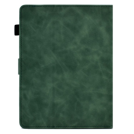 Универсальный Чехол-книжка Butterfly Peony Embossed для Планшета диагональю 10 - зеленый