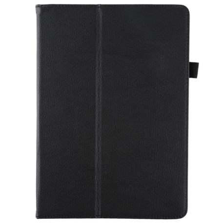 Чехол-книжка Litchi Texture для iPad 10.5 / iPad 10.2 2021/2020/2019 - черный
