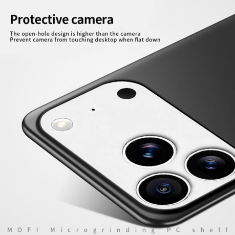 Ультратонкий чехол MOFI Frosted PC на iPhone 17 Pro Max - золотой