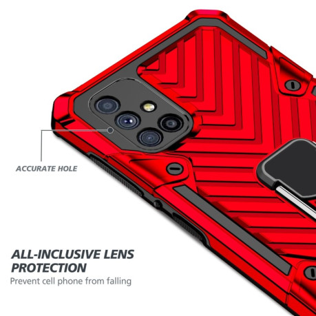 Противоударный чехол Cool Armor на Samsung Galaxy M51 - красный