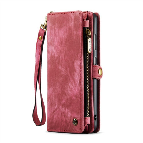 Чохол-гаманець CaseMe 008 Series на Samsung Galaxy S23 5G - червоний