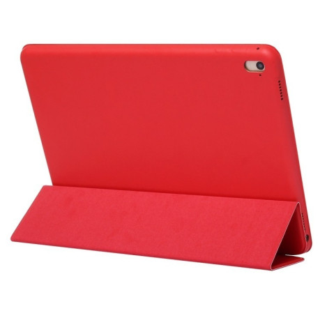 Кожаный чехол-книжка Solid Color на iPad Pro 12.9 inch 2018- красный