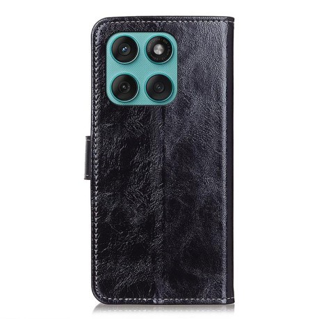 Чохол-книжка Magnetic Retro Crazy Horse Texture на Motorola Edge 60 Fusion/60 - чорний