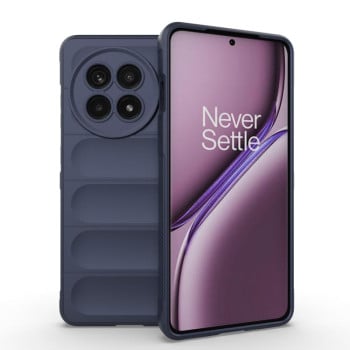 Силіконовий чохол Magic Flannel для OnePlus 13R/Ace 5/Ace 5 Pro/Ace 5 Pro - синій