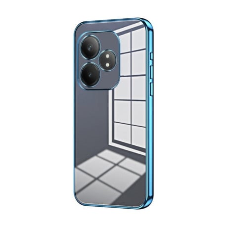 Противоударный чехол Space Fine Hole для Realme GT Neo6 SE - синий