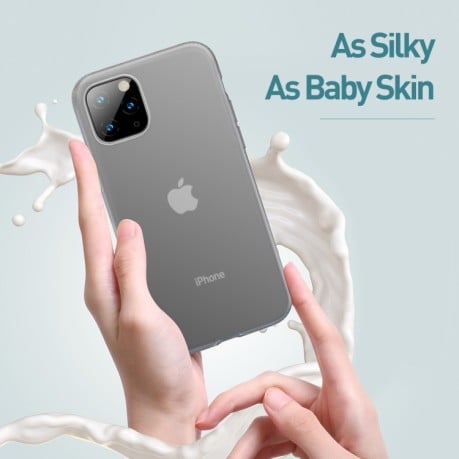 Чехол Baseus Jelly Liquid Silica Gel на iPhone 11 Pro Max- черный