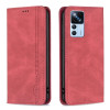 Чохол-книжка RFID Blocking на Xiaomi 12T/12T Pro/Redmi K50 Ultra - червоний