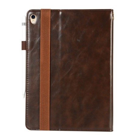 Чохол-книжка з натуральної шкіри EsCase Premium Soft Genuine Leather на iPad Pro 12.9 /2018-коричневий