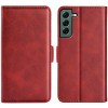 Чехол-книжка Dual-side Magnetic Buckle для Samsung Galaxy S23+Plus 5G - красный