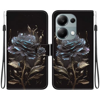 Чохол-книжка Colored Drawing Series на Xiaomi Redmi Note 14S/ 13 Pro 4G / POCO M6 Pro 4G - Rose