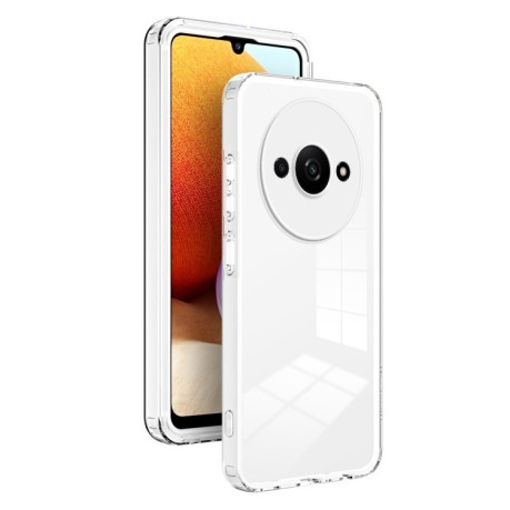 Противоударный чехол Clear Color Frame для Xiaomi Redmi A3 - белый