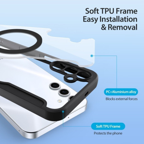 Чехол-книжка DUX DUCIS Skin X Pro Series Magsafe на  Samsung Galaxy S25+ 5G - черный