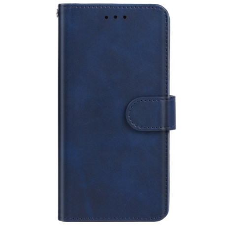 Чехол-книжка EsCase Leather для iPhone 15 Plus - синий