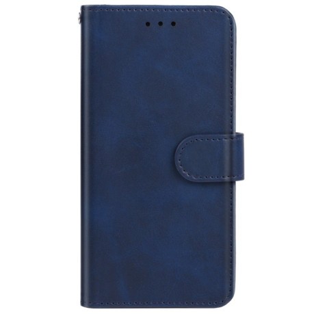 Чохол-книжка EsCase Leather для iPhone 14 Pro - синій