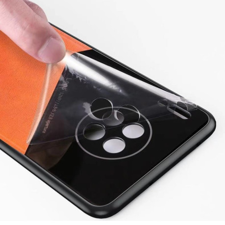 Противоударный чехол Organic Glass для Xiaomi Redmi 10 - черный
