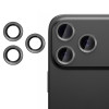 Защитное стекло для камеры Kalebol No Flicker на iPhone 17 Pro Max - черный