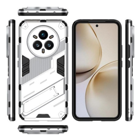 Противоударный чехол Punk Armor для Realme 14 Pro+ 5G - белый