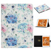 Чехол-книжка Flower Pattern для iPad Mini 4 / 3 / 2 / 1 - Blue Flower On White