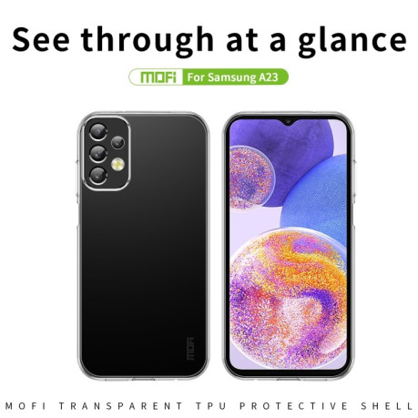 Ультратонкий чохол MOFI Ming Series Samsung Galaxy A23 4G/5G - прозорий