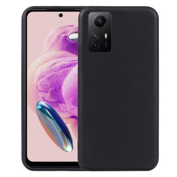 Силиконовый чехол для Xiaomi Redmi Note 12S - черный