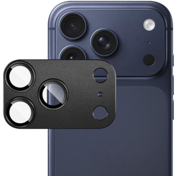 Металева захисна накладка Imak на камеру на iPhone 18 Pro Max — сіра