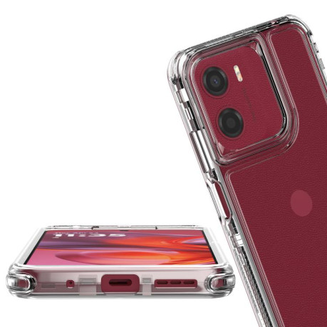 Прозрачный противоударный чехол Acrylic на Motorola Moto G05 / G15 / E15