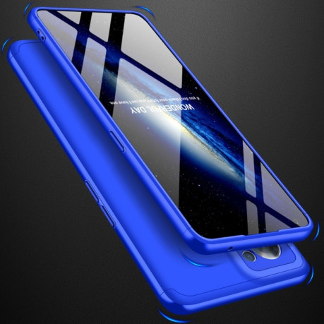 Протиударний чохол GKK Three Stage Splicing Full Coverage на OPPO Reno7 5G Global/ Find X5 Lite/OnePlus Nord CE2 5G - синій