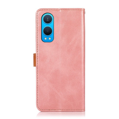 Чохол-книжка KHAZNEH Dual-color Cowhide для OnePlus Nord CE4 Lite - золото