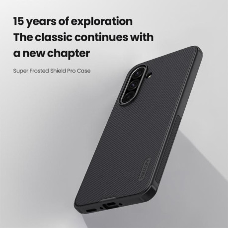 Чохол NILLKIN Frosted Shield для Samsung Galaxy A36 5G - зелений
