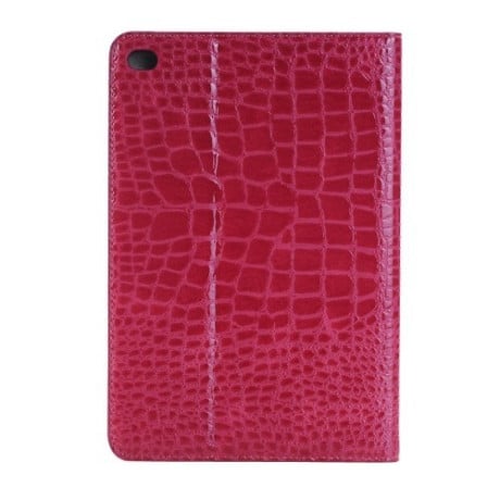 Шкіряний Чохол Crocodile Texture Smart Magenta для iPad mini 4