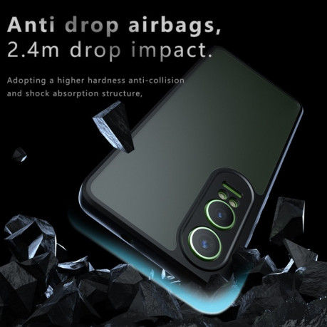 Протиударний чохол Armor Precise Hole PC Hybrid TPU для OnePlus Nord CE4 Lite - чорний