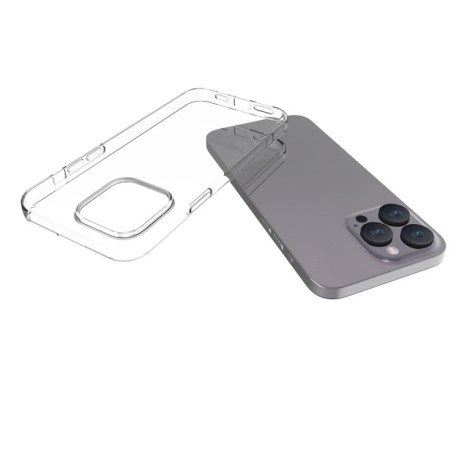 Противоударный чехол Waterproof Texture для iPhone 15 Pro Max - прозрачный
