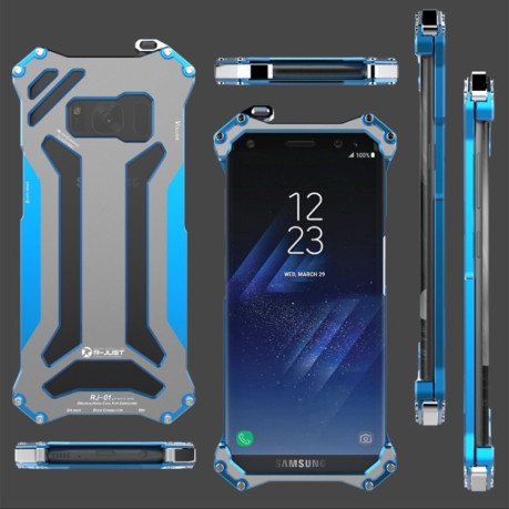 Противоударный чехол R-JUST Shockproof Armor Metal на  Samsung Galaxy S8 Plus -черный