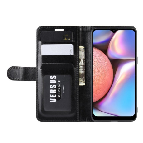 Чехол-книжка Texture Single Fold на Samsung Galaxy A10S- черный