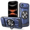 Противоударный чехол Armor Rotating Holder MagSafe для iPhone Air - синий