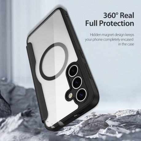 Чехол-книжка DUX DUCIS Skin X Pro Series Magsafe на  Samsung Galaxy S25+ 5G - черный
