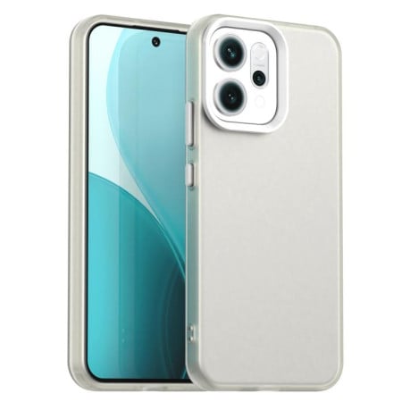 Противоударный чехол Candy Series на OPPO Reno14 F 5G - белый