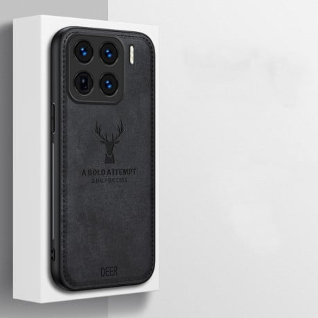Ультратонкий чехол Deer Head Cloth Skin для Xiaomi 15 Pro 5G - синий