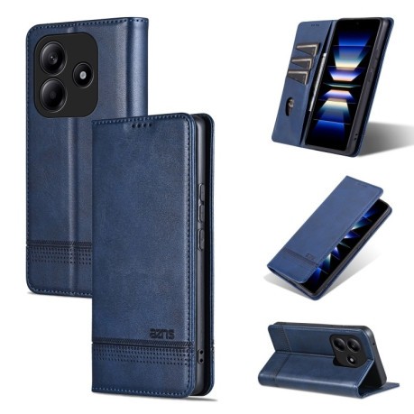 Чехол-книжка AZNS Magnetic Calf на Xiaomi Redmi Note 14 5G - синий
