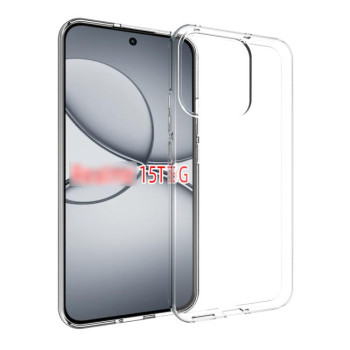 Протиударний чохол Waterproof Texture на Realme 15T 5G — прозорий