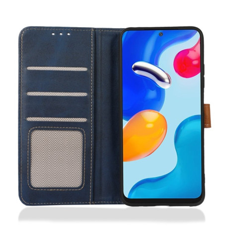 Чехол-книжка Stitching Thread для OnePlus 10T 5G/Ace Pro 5G - синий