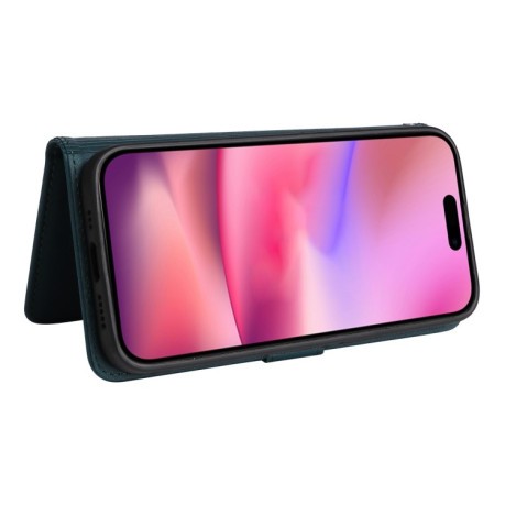 Чохол-книжка BETOPNICE BN-005 2 in 1 Detachable Imitate Genuine Leather для iPhone 16 - чорний