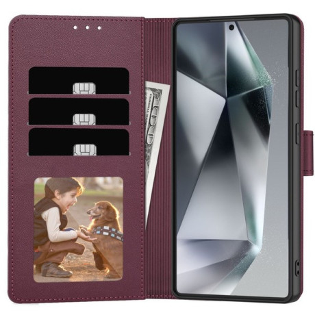 Чехол-книжка Tech-Protect Wallet для Samsung Galaxy A56 5G - Burgundy